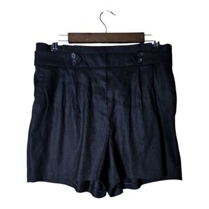 NWT Express Extreme High Rise Linen Shorts Size Medium